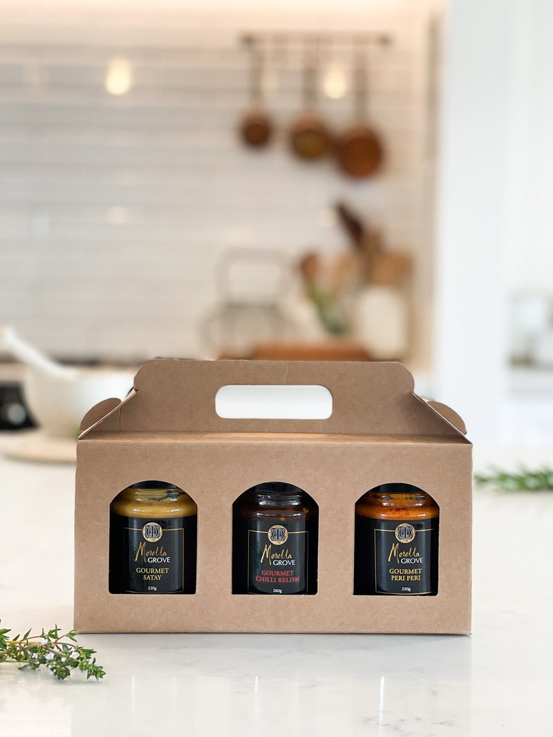 Morella Grove Sauces 3 Pack Gift