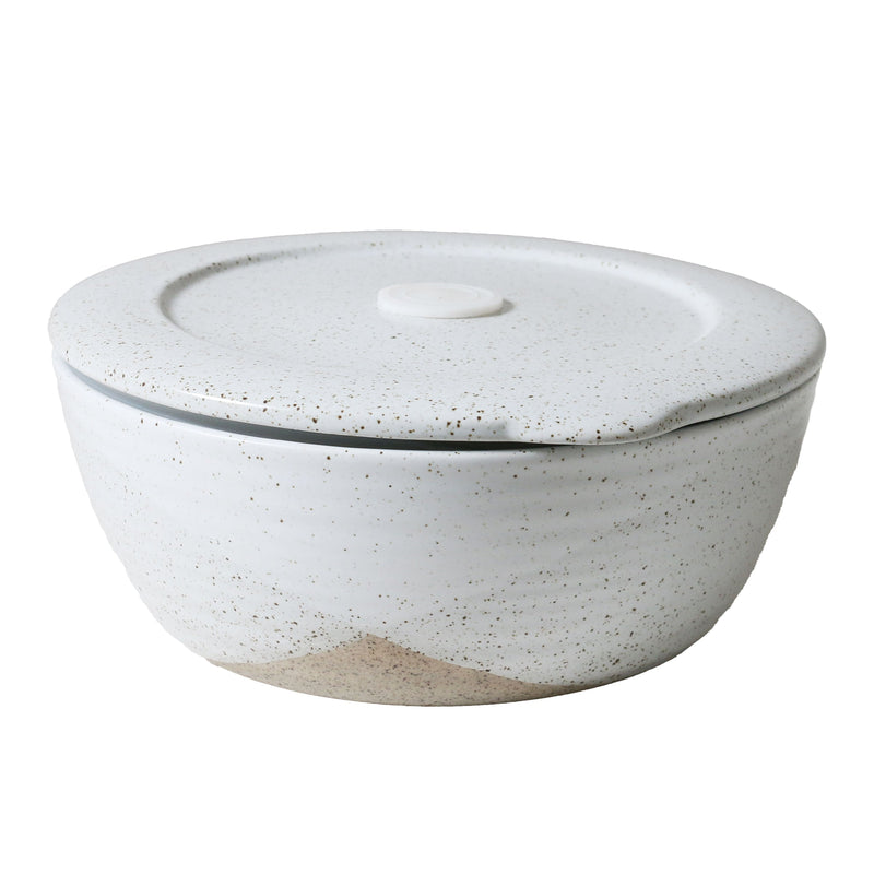 White Speckle 1 Litre Container -Speckled Dip