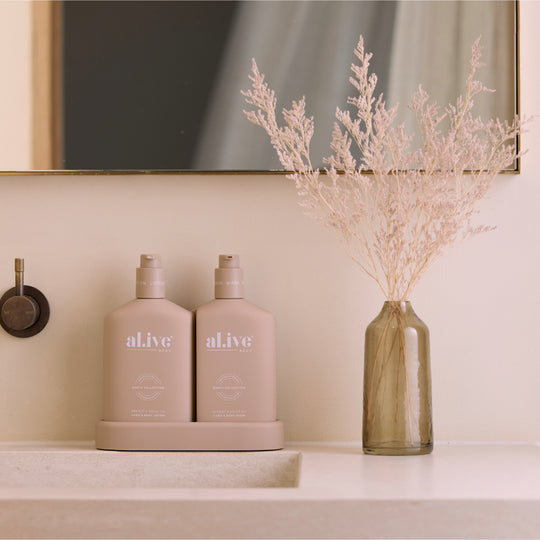 Wash & Lotion Duo + Tray
