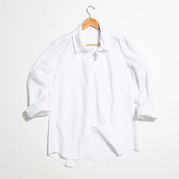 Franklin Poplin Shirt - White
