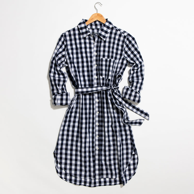 Jones Gingham Shirt Dress