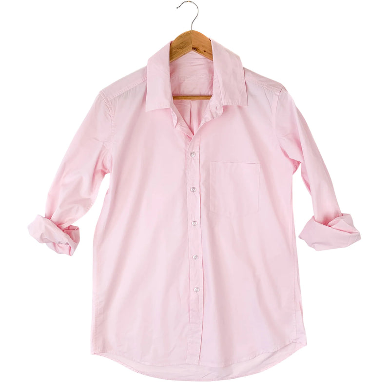 Franklin Cotton Poplin Shirt - Marshmallow